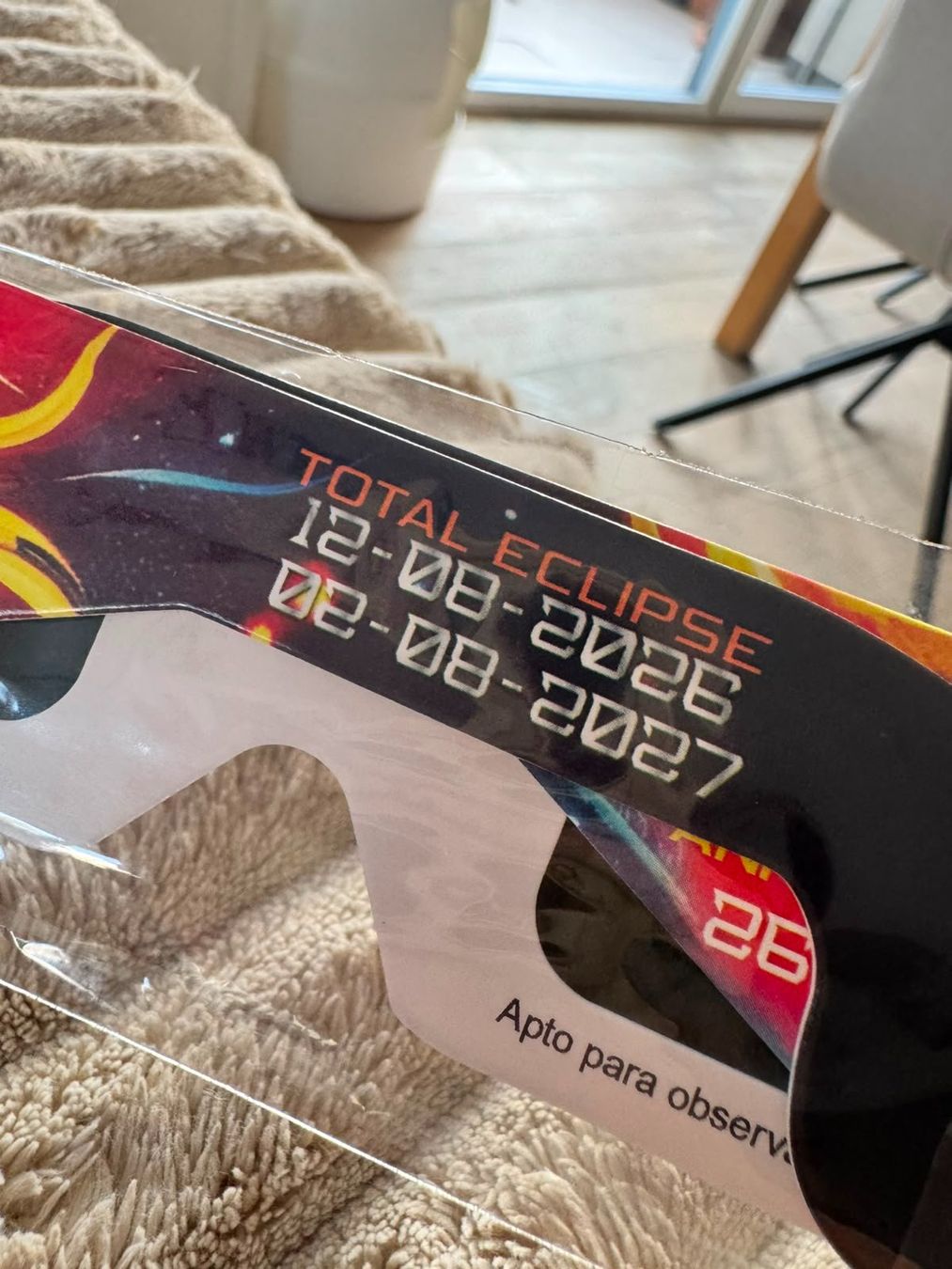 Lunettes & Verres: Lunettes Eclipse Solaire – Neuf avec emballage d'origine à Neyruz FR par max_wq5j 3