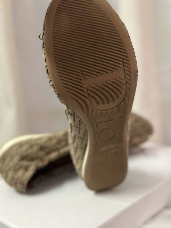 Dior Damenschuhe: CHRISTIAN DIOR oblique logo zen ballerinas, 38 – Neu (gemäss Beschreibung) aus Wermatswil von Alkinoe 5