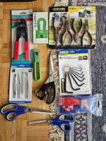 Werkzeug Set Zangen Spachtel Schere Imbus Pinzetten Crimping