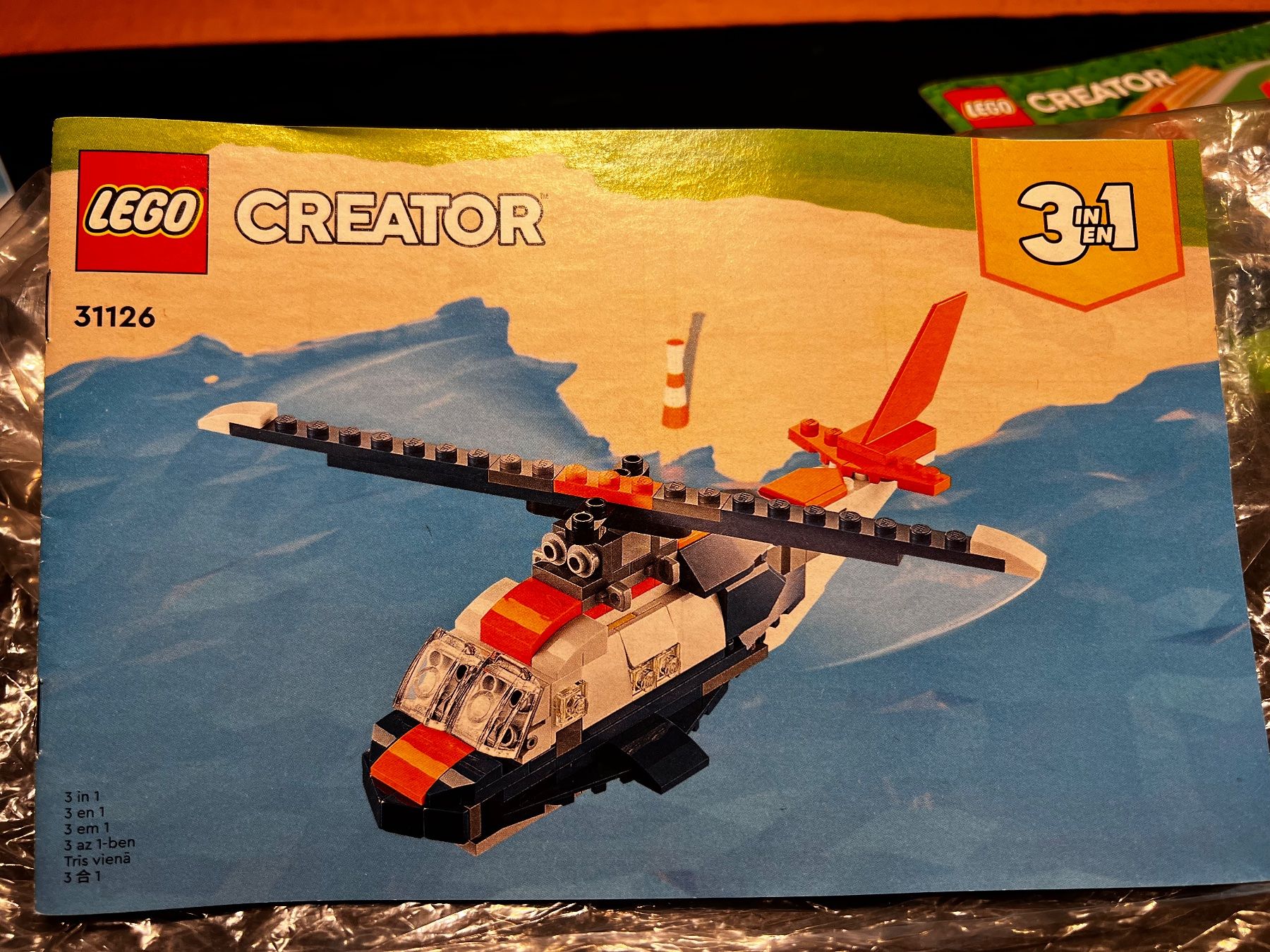 Lego Kit di costruzioni: Lego Creator 3in1 Set Flugzeug, Speedboot, Helikopter – Usato da Alterswil FR venduto da PfeffiHansen 2