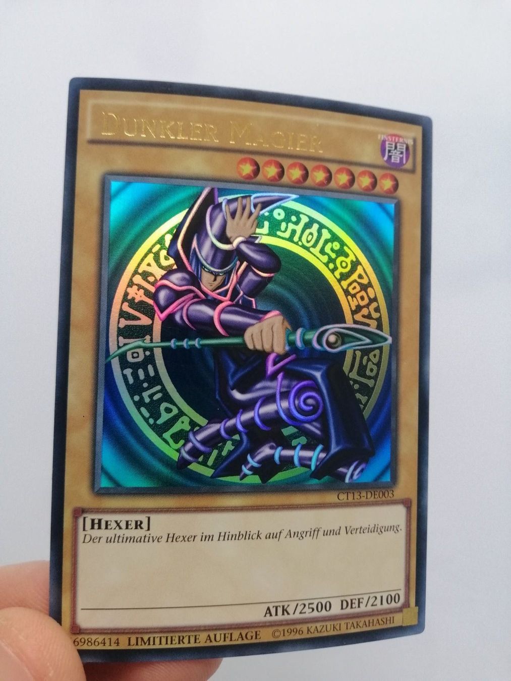 Yugioh Carte collezionabili: Dunkler Magier Ultra-Rare Mint – Nuovo (secondo la descrizione) da Boswil venduto da ShoppingCenterCity 5