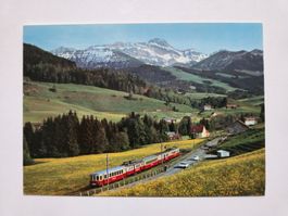 AK Bahnen Appenzeller Bahn mit Säntis alt