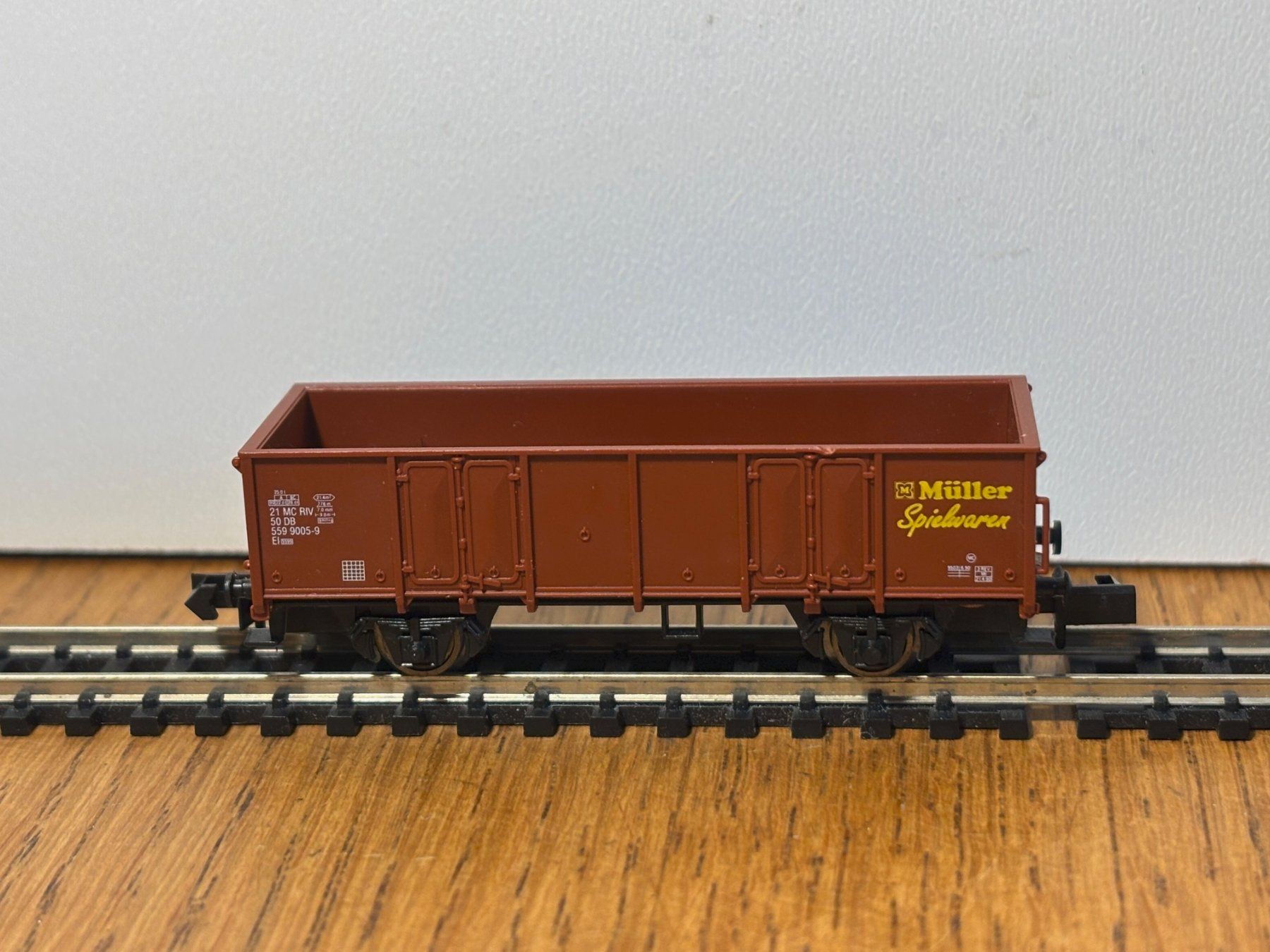 Modellini di ferrovie: *e1191: Offener Güterwagen (Spur N) – Usato da Birsfelden venduto da Birs_25 1