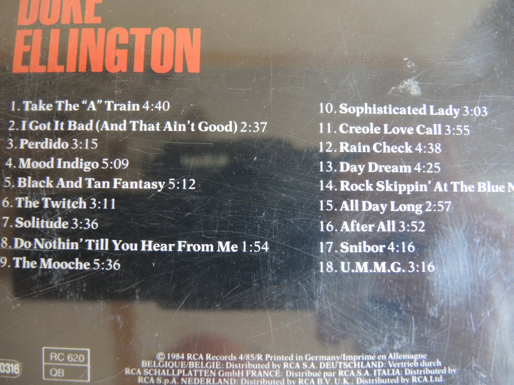 CD: Duke Ellington In The Sixties CD Klassiker RCA – Usato da Rorschach venduto da maeck8 3