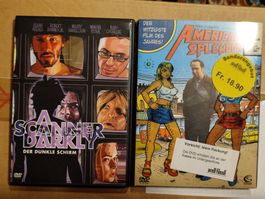 "A Scanner Darkly" & "American Splendor" DVDs