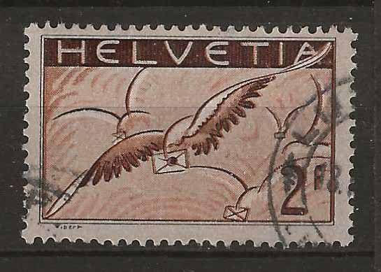 Alle Briefmarken: PA013 - Pro Aero F13 obl. – Gebraucht aus Trélex von Phil_Albert