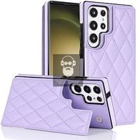 Schutzhülle Etui Case für Samsung S23 Ultra + Kartenhalter
