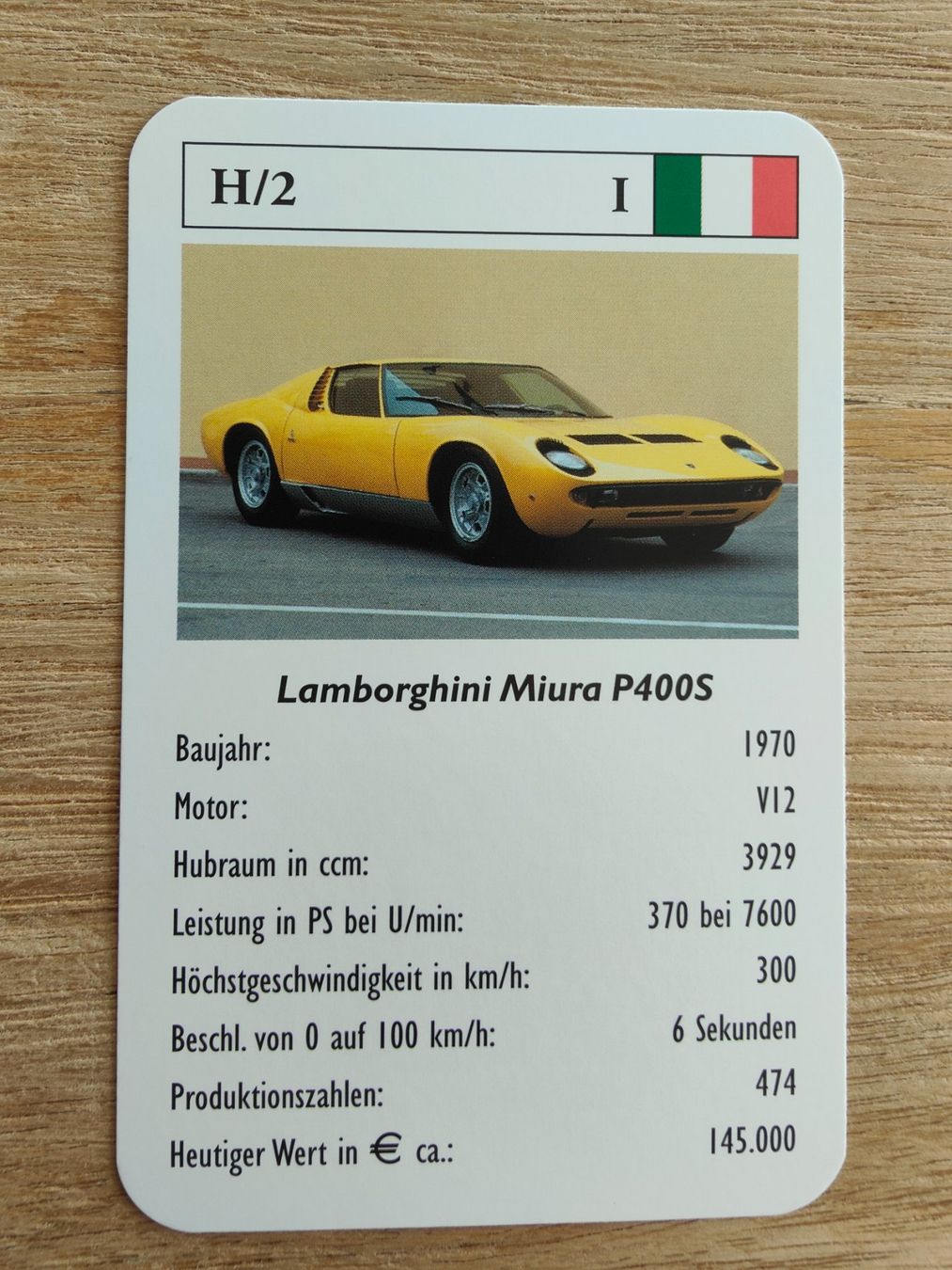 Spiele: Quartett Autos der 70er – Gebraucht aus Zuzwil SG von Atalanta75 4