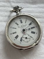 Belle montre ancienne à gousset Argent 800 - Gg. Korbacher A