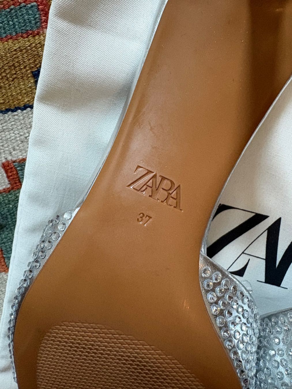 Zara Scarpe da donna: Silberne Sandalen – Nuovo e nell'imballaggio originale da Zürich venduto da bbbggg 3