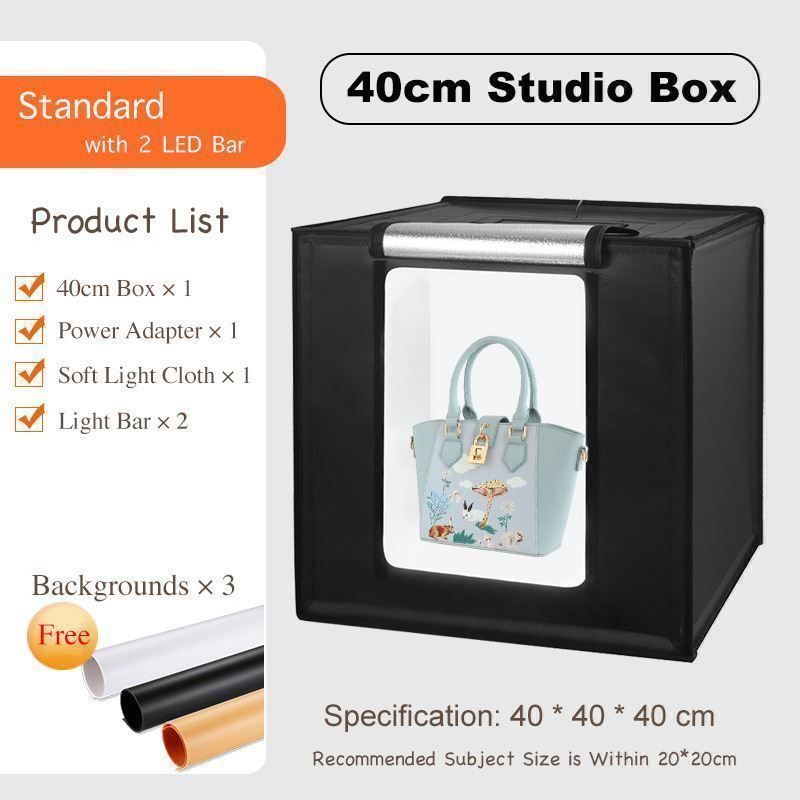 Laboratorio & Camera oscura: Fotostudio Box 45 cm – Nuovo e nell'imballaggio originale da Kottwil venduto da Crazyrolf 1