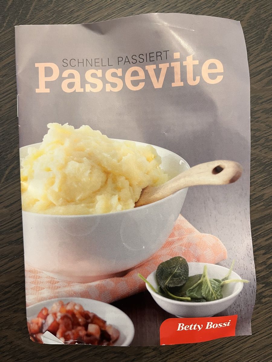 Betty Bossi Elettrodomestici da cucina: Passevite – Nuovo (secondo la descrizione) da Küsnacht ZH venduto da Kerzenlicht09 2