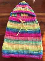 Kuscheliger Rainbow Baby Fusssack