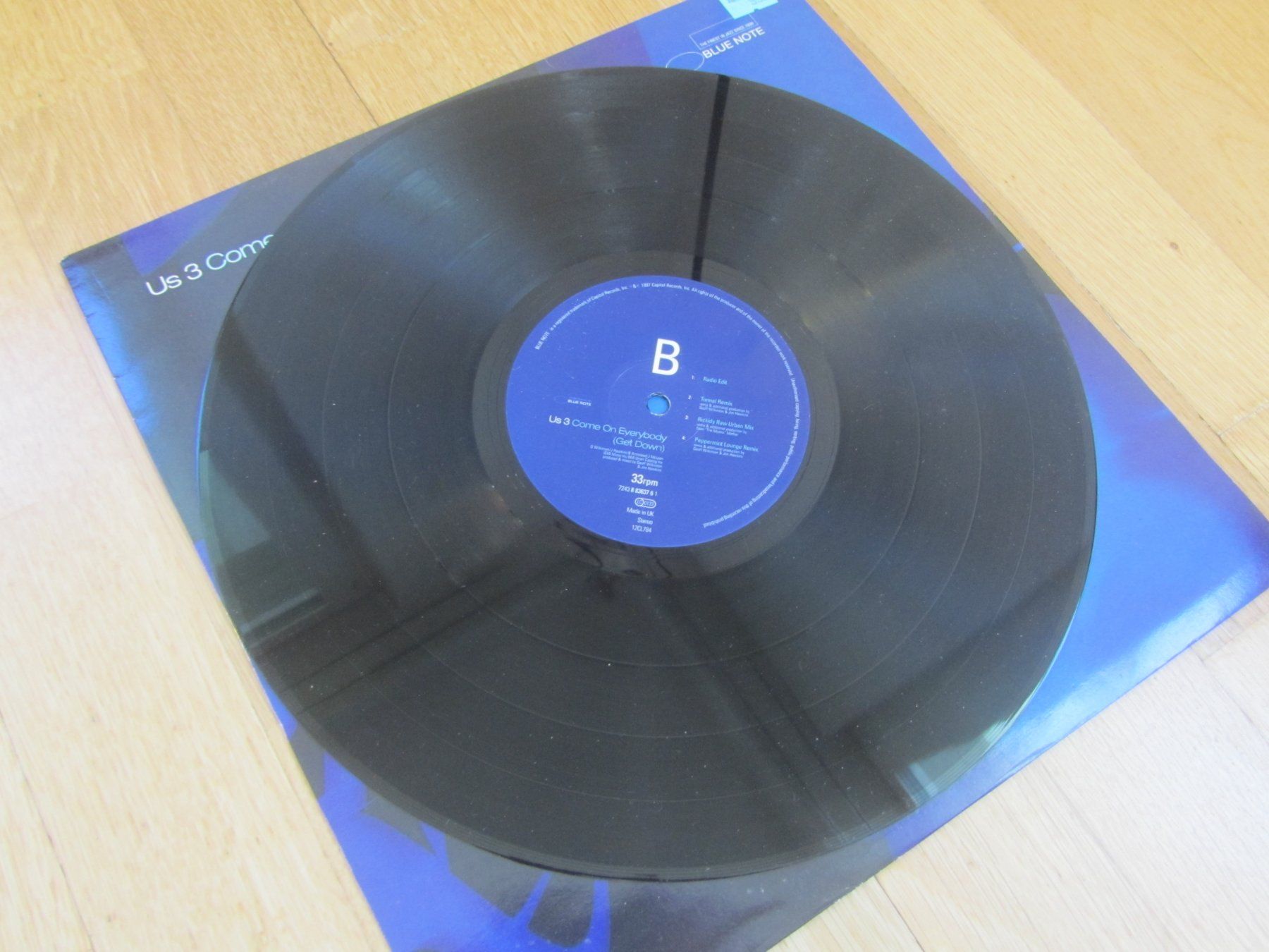 Vinyles: Us3: Come On Everybody - Maxi Single – D'occasion à Seengen par mikelele 2