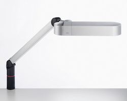 NOVUS OfficeLight Pro I, eingelenkig, 18 Watt, Lichtgrau