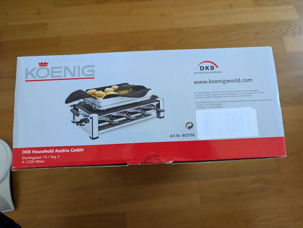 Cuisines complètes: KOENIG Chauffe pommes de terre B02158 – Neuf avec emballage d'origine à Meyrin par pc1parts 1