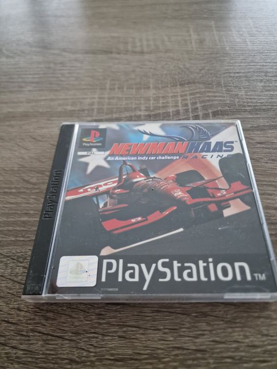 Jeu PS1 - Newman Haas Racing - PAL FR - Complet (boîtier, Notice) - Bon état
