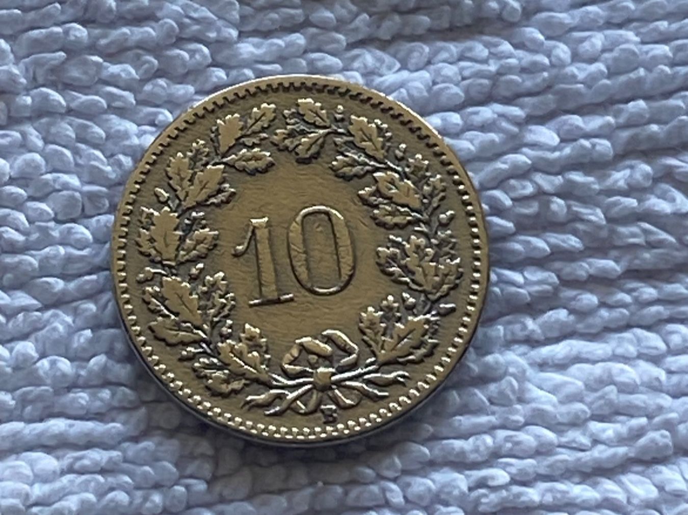 Tutti le monete: 10 centimes/rappen 1908 – Usato da Nyon venduto da Ilmi09 1