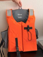 Tribord Life Jacket 100N Adult Orange/Grey Used