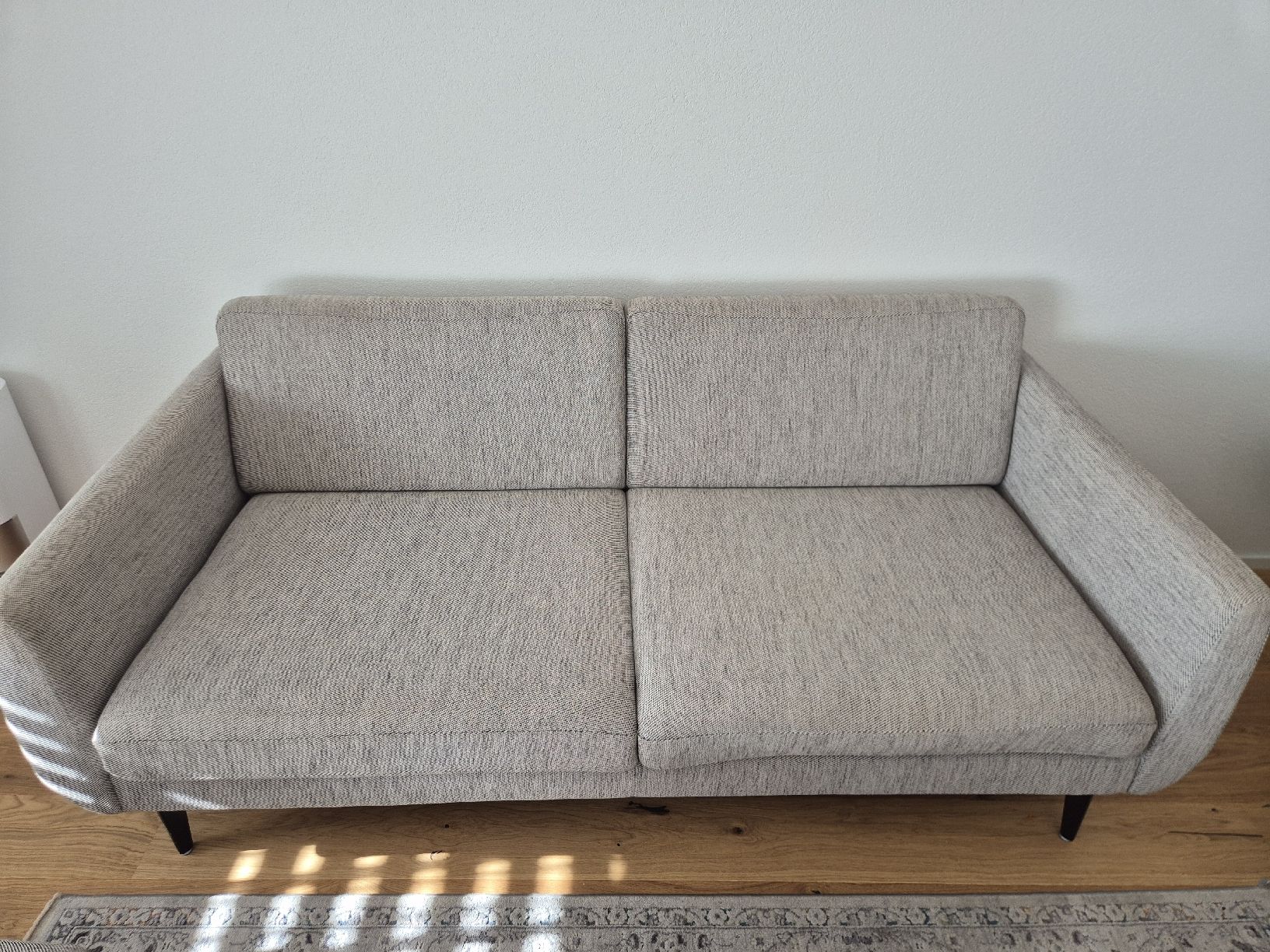 Ikea Divani: 2er Sofa in Grau mit Holzfüssen. Ikea SMESTORP – Usato da Uznach venduto da Pit-Seller 1