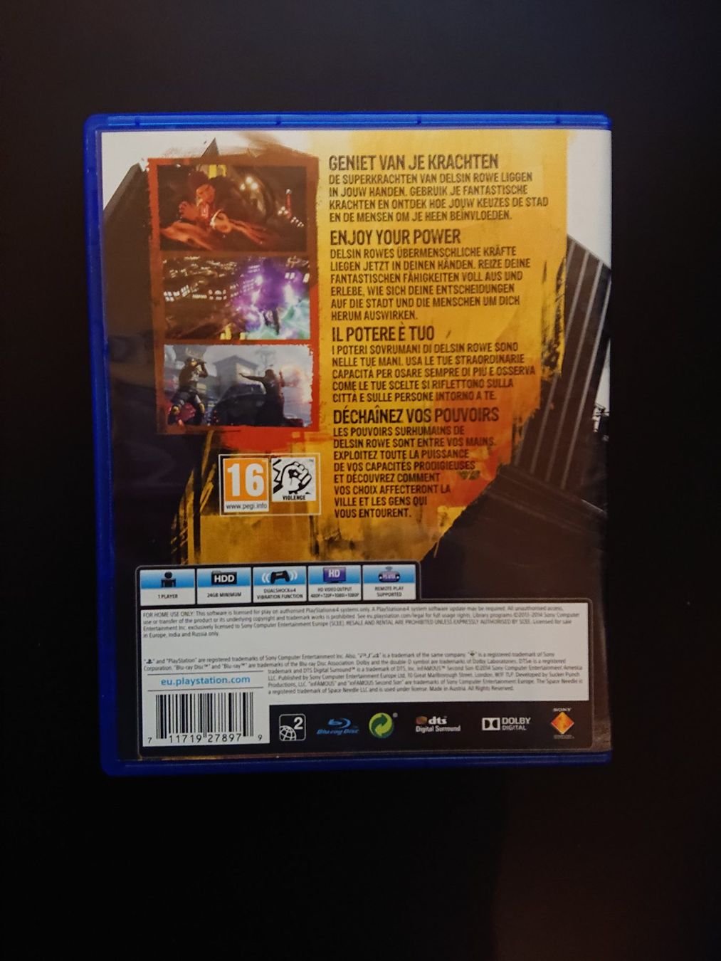 Giochi: Playstation 4 PS4 - inFAMOUS Second Son - Deutsch – Usato da Liestal venduto da LukiTrade 2