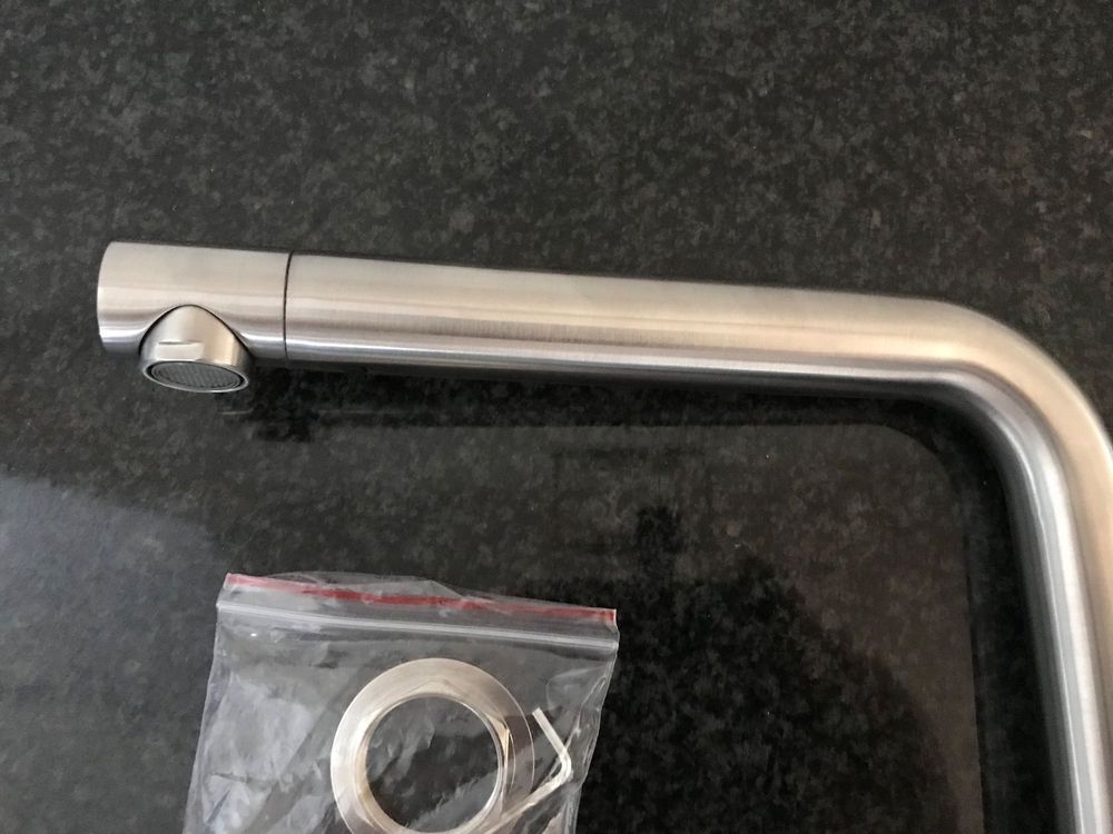 IVIGA Pantry-Wasserhahn – Einloch-Montage, 25,4 Cm Schwenkbarer Auslauf, 2,2 GPM, Chrom, Aus Messing