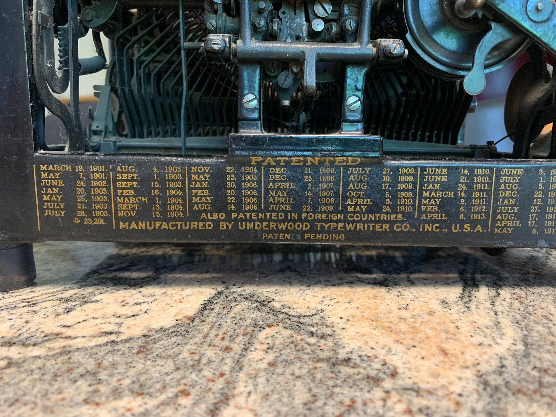 Schreibmaschinen: Underwood Schreibmaschine – Gebraucht aus Ramlinsburg von Roland8 4