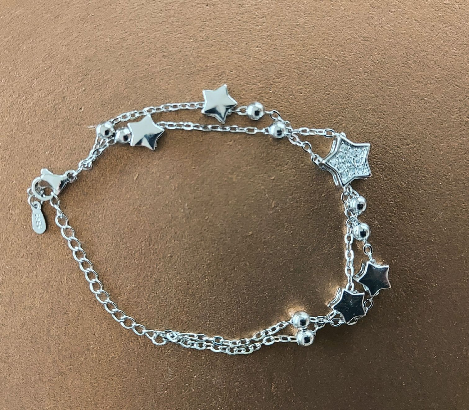 Armbänder & -reifen: Armband versilbert mit Sterne✨ – Neu (gemäss Beschreibung) aus Ettenhausen TG von CH2300 4