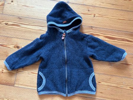 Süsse Wolljacke Pure Pure blau 86