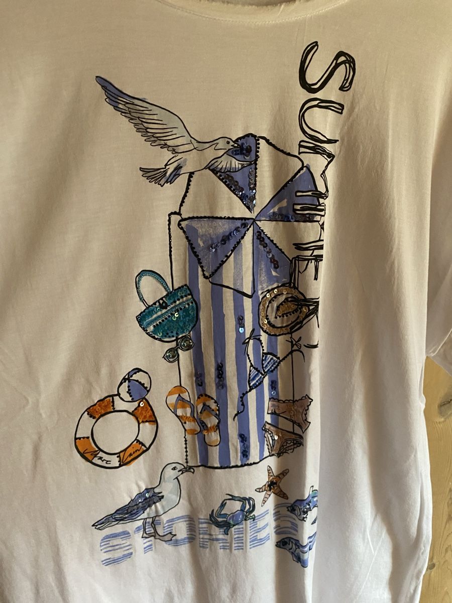 Marc Cain T-shirt: Sommerfeeling T Shirt Größe L Marc Cain – Usato da Scuol venduto da frosch85 1