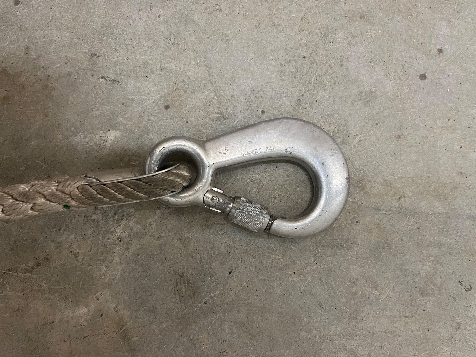 Kletterausrüstungen: SICHERHEITSEIL, AUFZUGSSEIL, 16.m. – Gebraucht aus Boll von pet_p87r 4