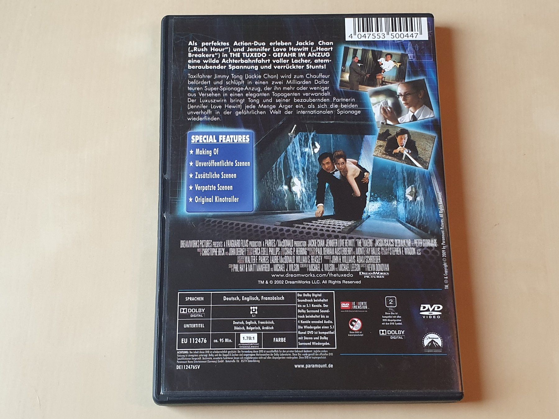 Tous les DVDs: The Tuxedo – D'occasion à Stansstad par collectorsshop 1