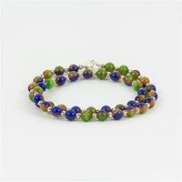 Katzenauge Regenbogen Edelsteinkette