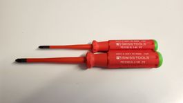 PB Swiss Tools Schraubenzieher Pozidriv Slim Neu 2 Stück