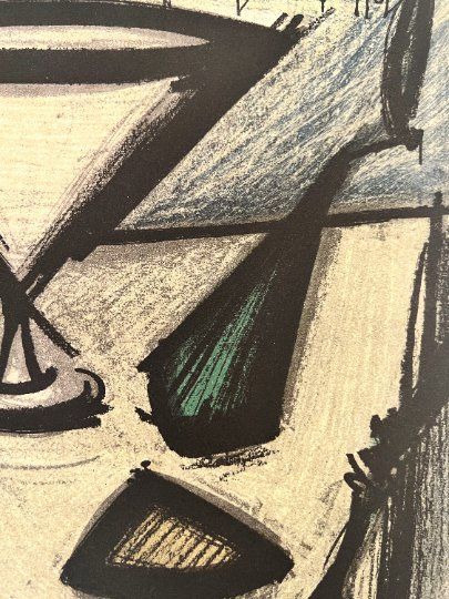 Grafica & Litografie: Bernard Buffet - Stillleben - Original-Lithographie Vintage – Nuovo (secondo la descrizione) da Ponte Tresa venduto da 11GalleriaAlterEgo11 7