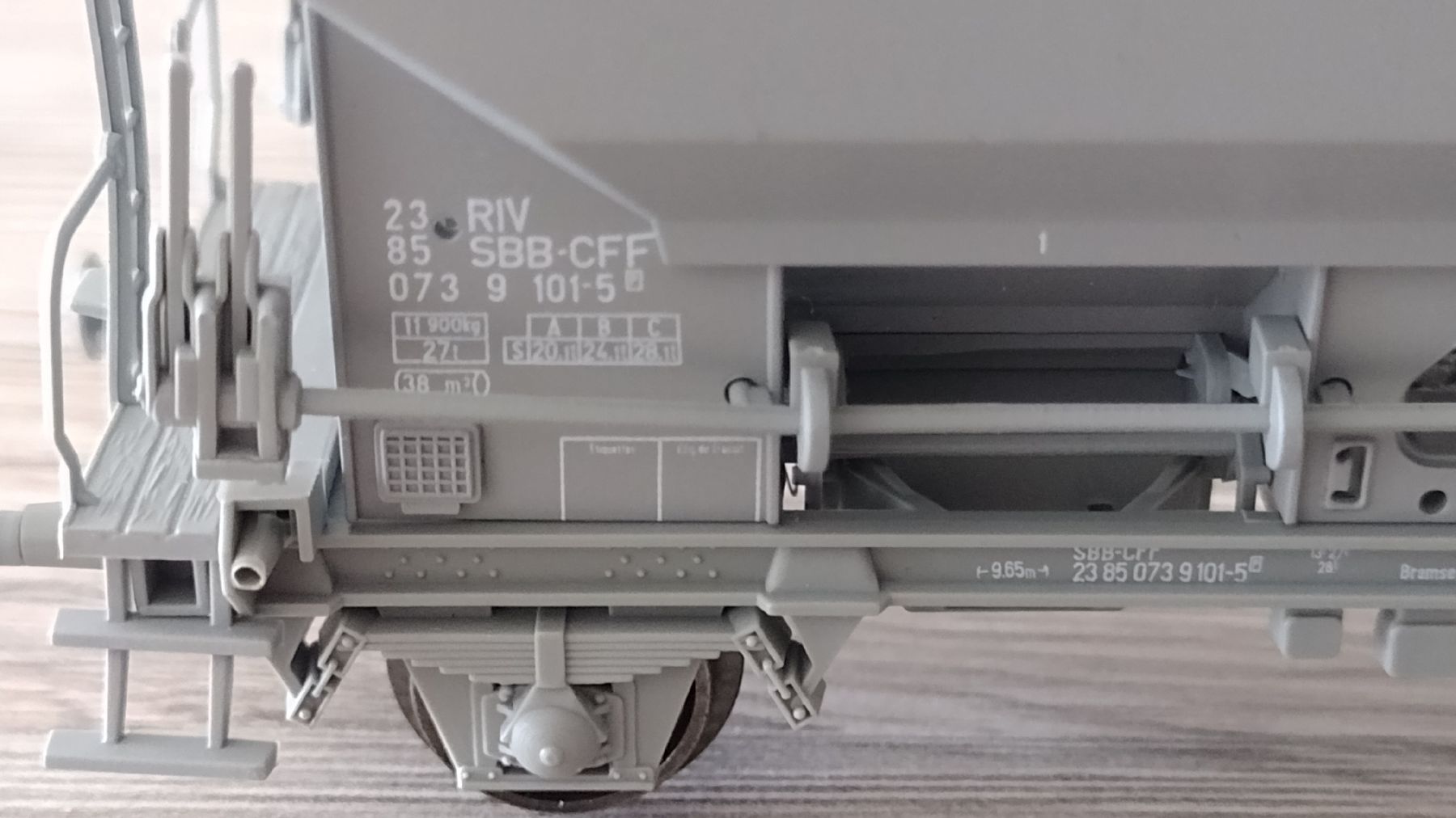 Roco Modelleisenbahnen: Wagons trémie SBB – Gebraucht aus Vevey von tgv3 3