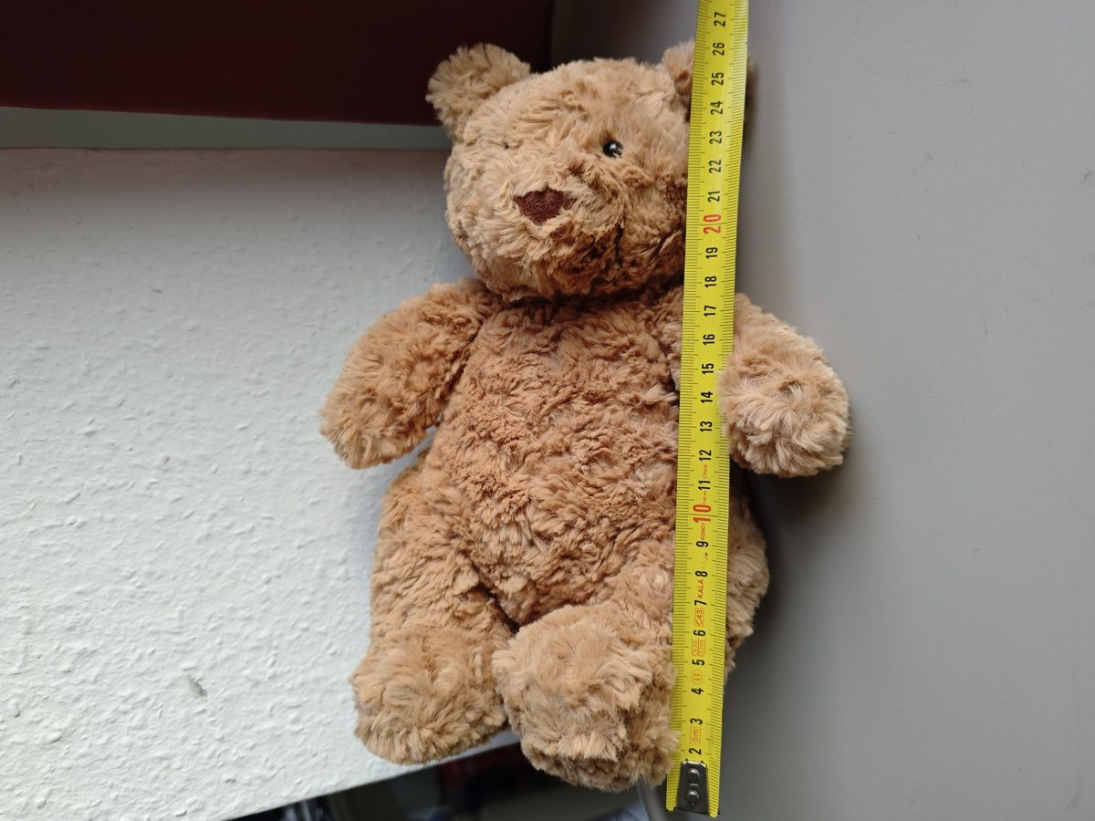 Jellycat Giocattoli: Jellycat Cuddly Brown Teddy Bear – Usato da Genève venduto da Noemie.wrmsi 5