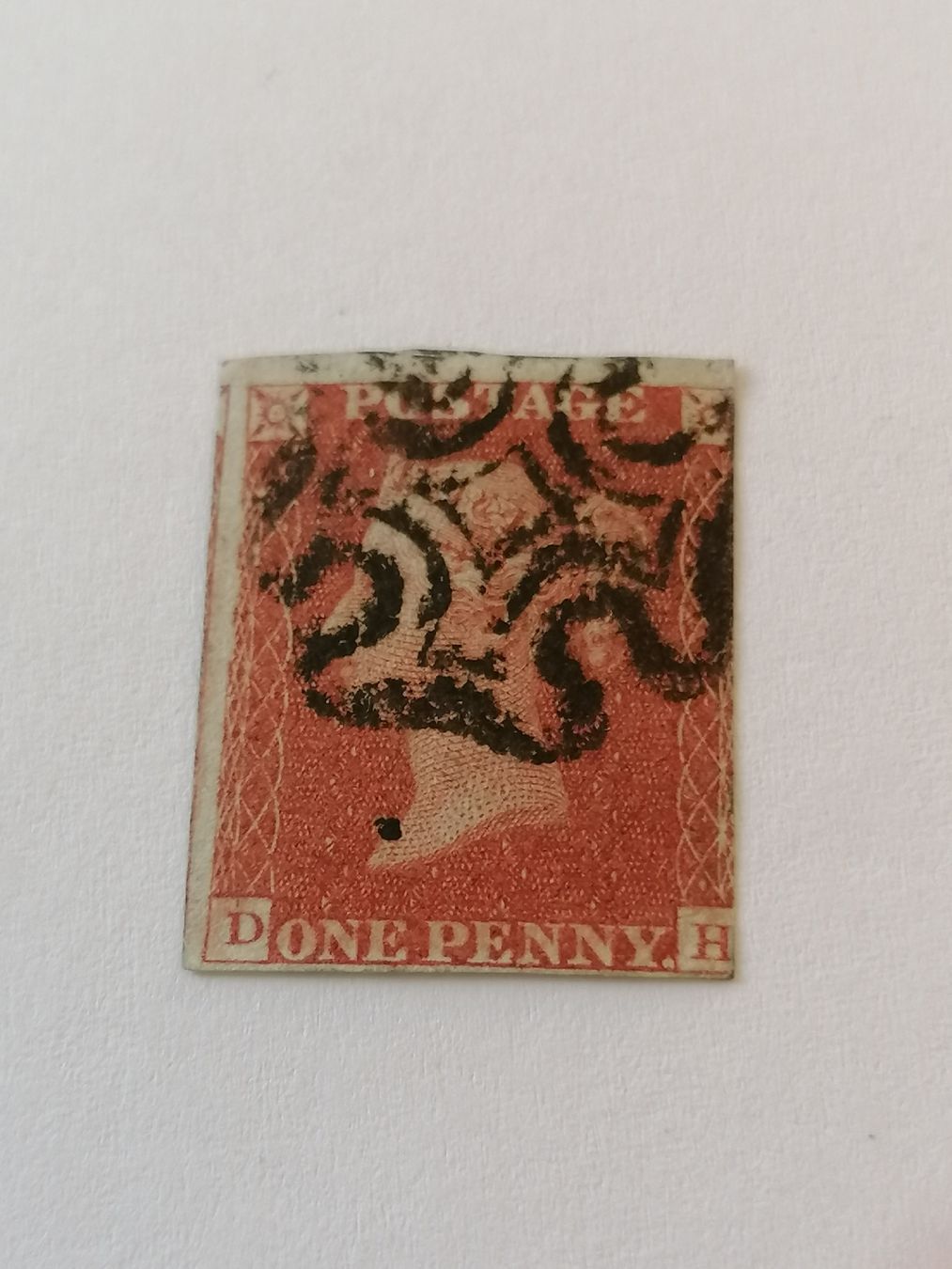Tutti i francobolli: One Penny red 1841  – Usato da Happerswil venduto da tschergi