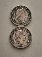 Abarten-Lot 5 Rp. 1908/09 H ohne Querstriche ( 2 Stk. )