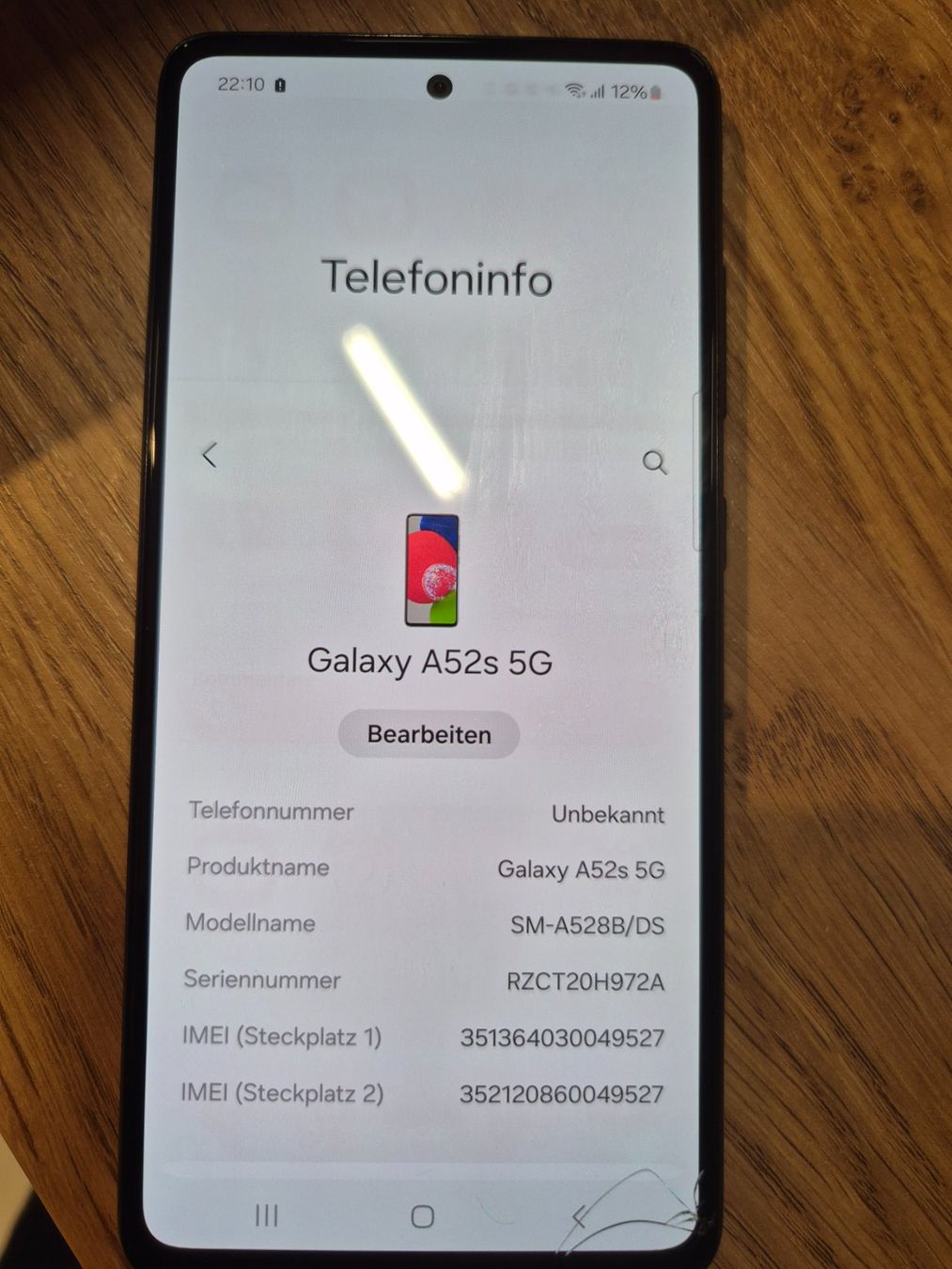 Samsung Telefoni cellulari / Smartphones: Samsung Galaxy A52s – Usato da Bern venduto da tpo_t6nw 1