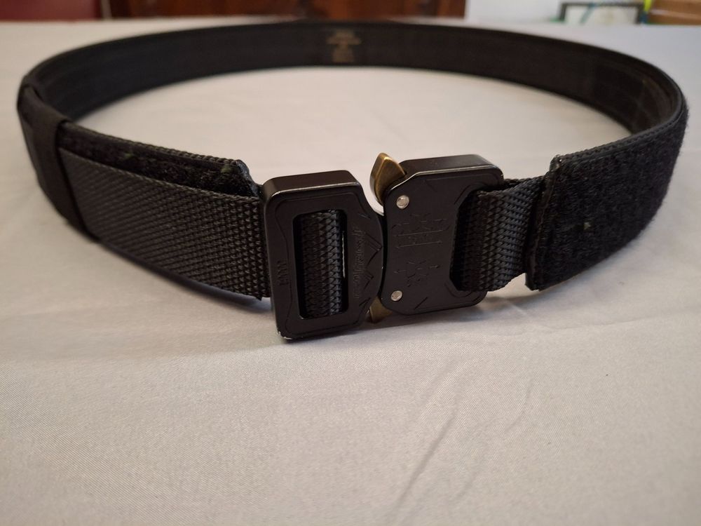 Schwarzer Einsatzgürtel, Unter-Lendengurt Stapo ZH, Gr. XL (Gebraucht ...