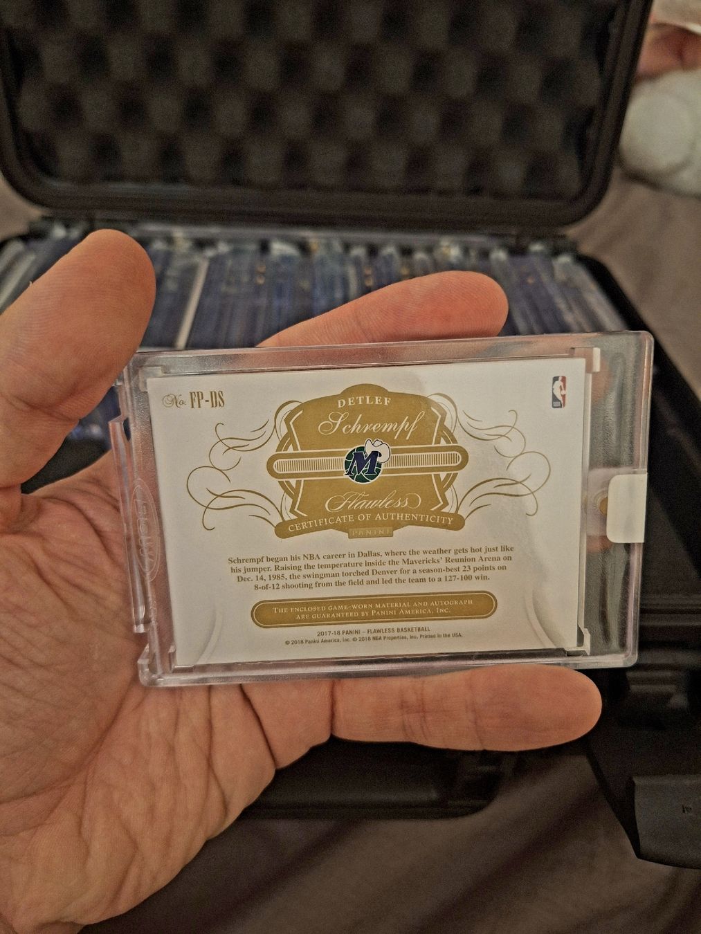 Nba Sammelbilder & Trading cards: DELEF SCHREMPE  FLAWLESS – Gebraucht aus Dietikon von tel_5nn5 2