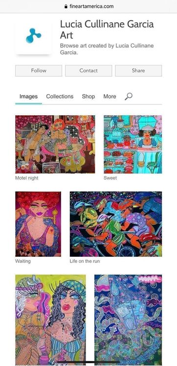 Posters & Illustrations: Acrylic Bild (von LUCIA CULLINANE) – D'occasion à Wallisellen par Irantzu 7