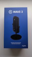 USB Mikrofon Elgato Wave 3 MK2 schwarz neu