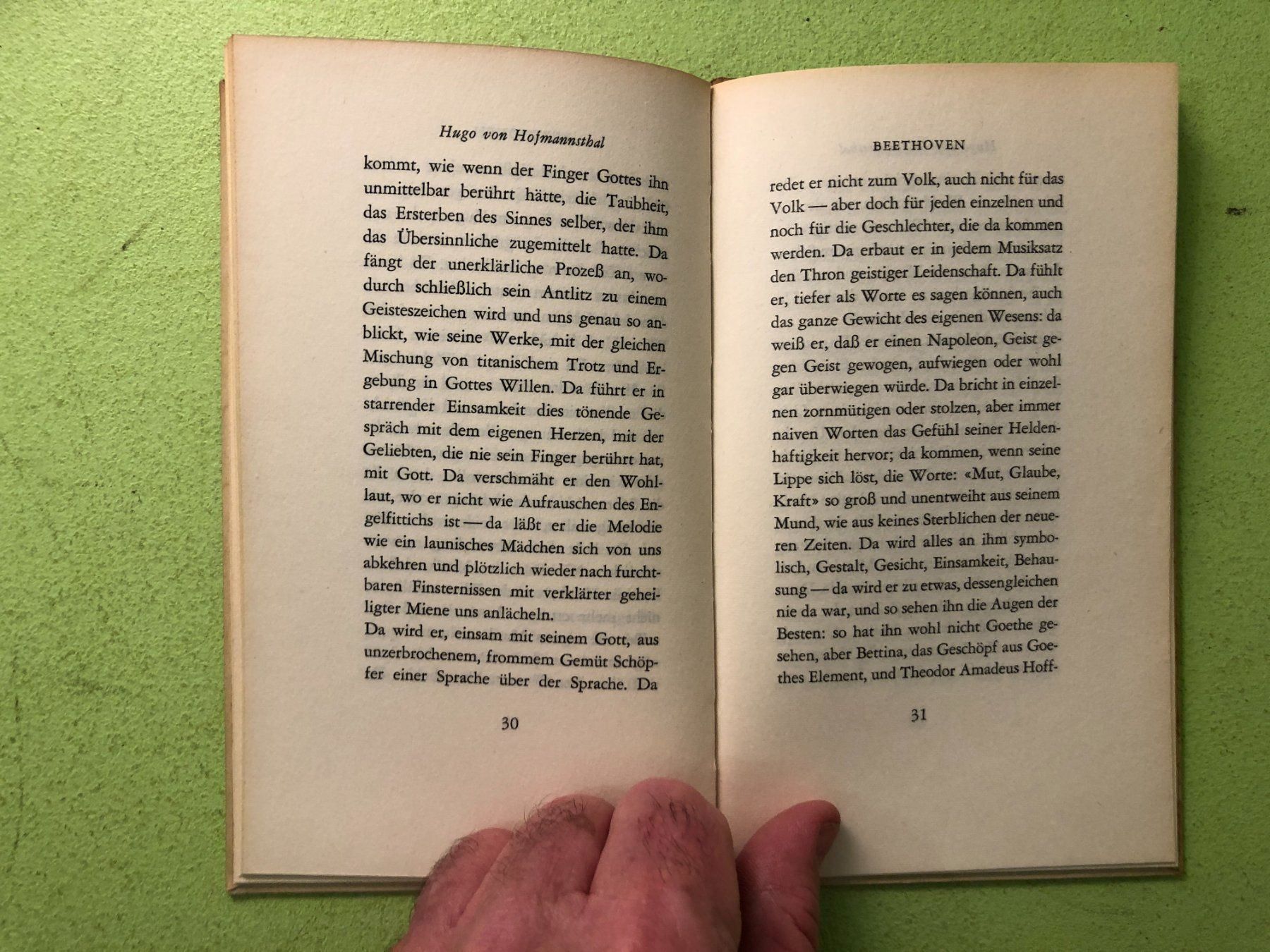 Libri: Hugo v. Hofmannsthal: Beethoven. Rede – Usato da Zürich venduto da allp 6