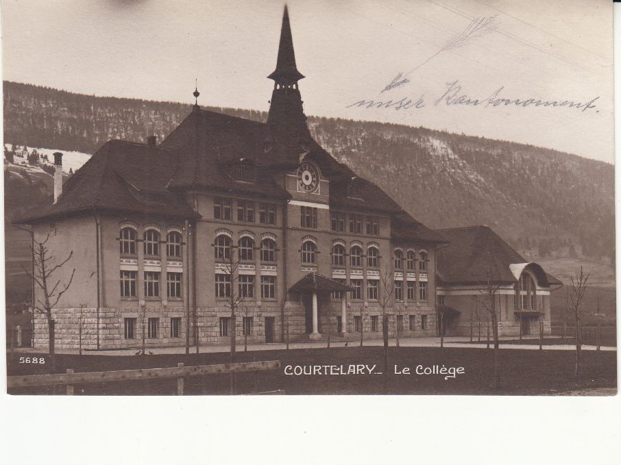 Ansichtskarten: Courtelary ca. 1925 – Gebraucht aus Bürglen TG von StampGraf