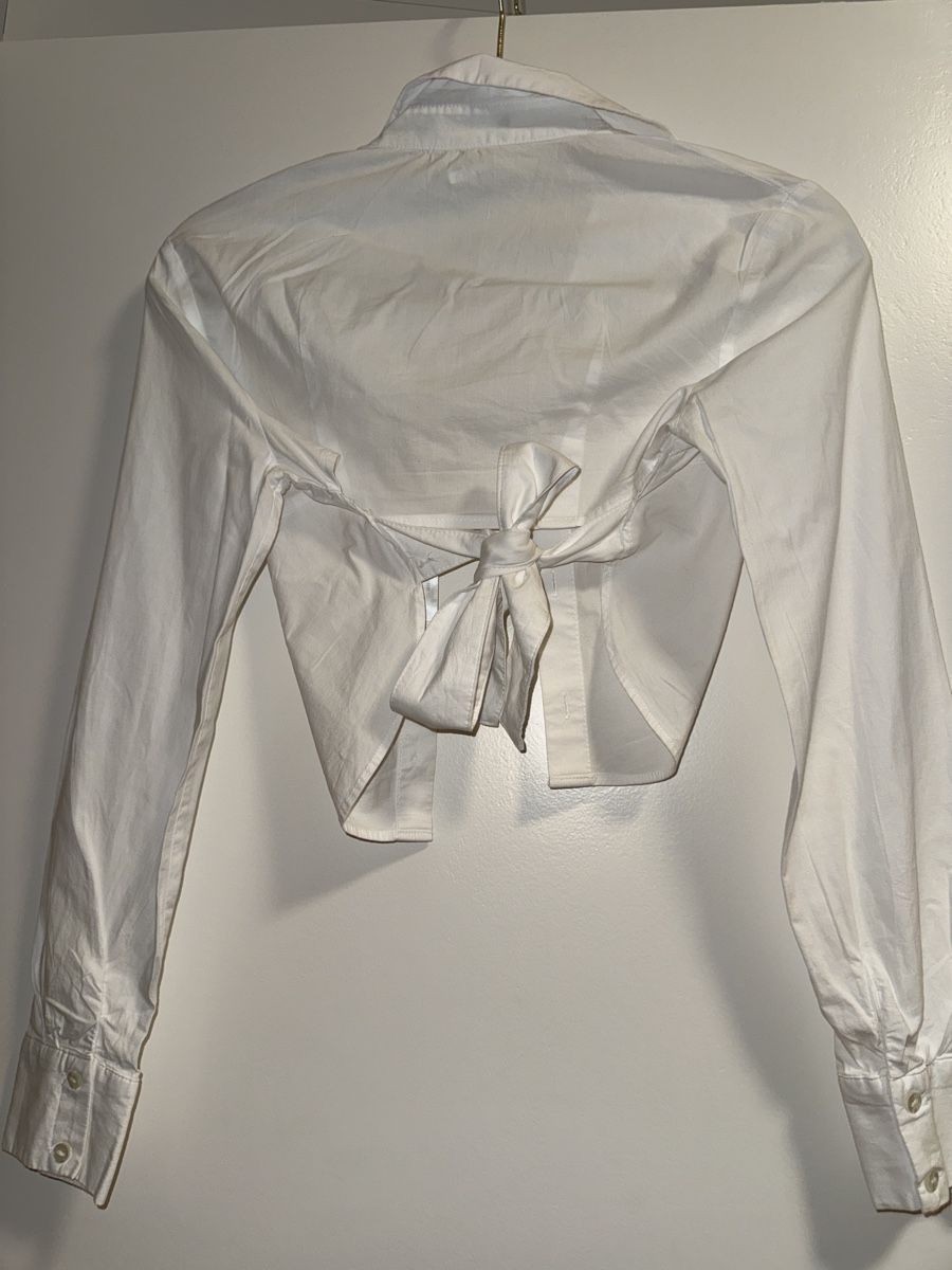 Bershka Blusen: Bershka Crop Bluse Gr. S  – Neu (gemäss Beschreibung) aus Winterthur von fij_f65r 4