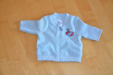 Jacke Faserpelz, Mickey Mouse, Gr. 62 (W122)