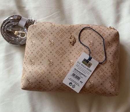NEU: U.S. Polo Assn. Crossbody Tasche beige mit Etikett