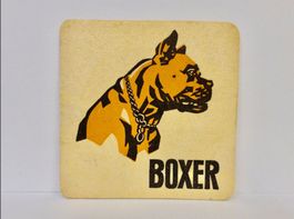 Bierdeckel BOXER Bier Untersetzer Vintage Rarität